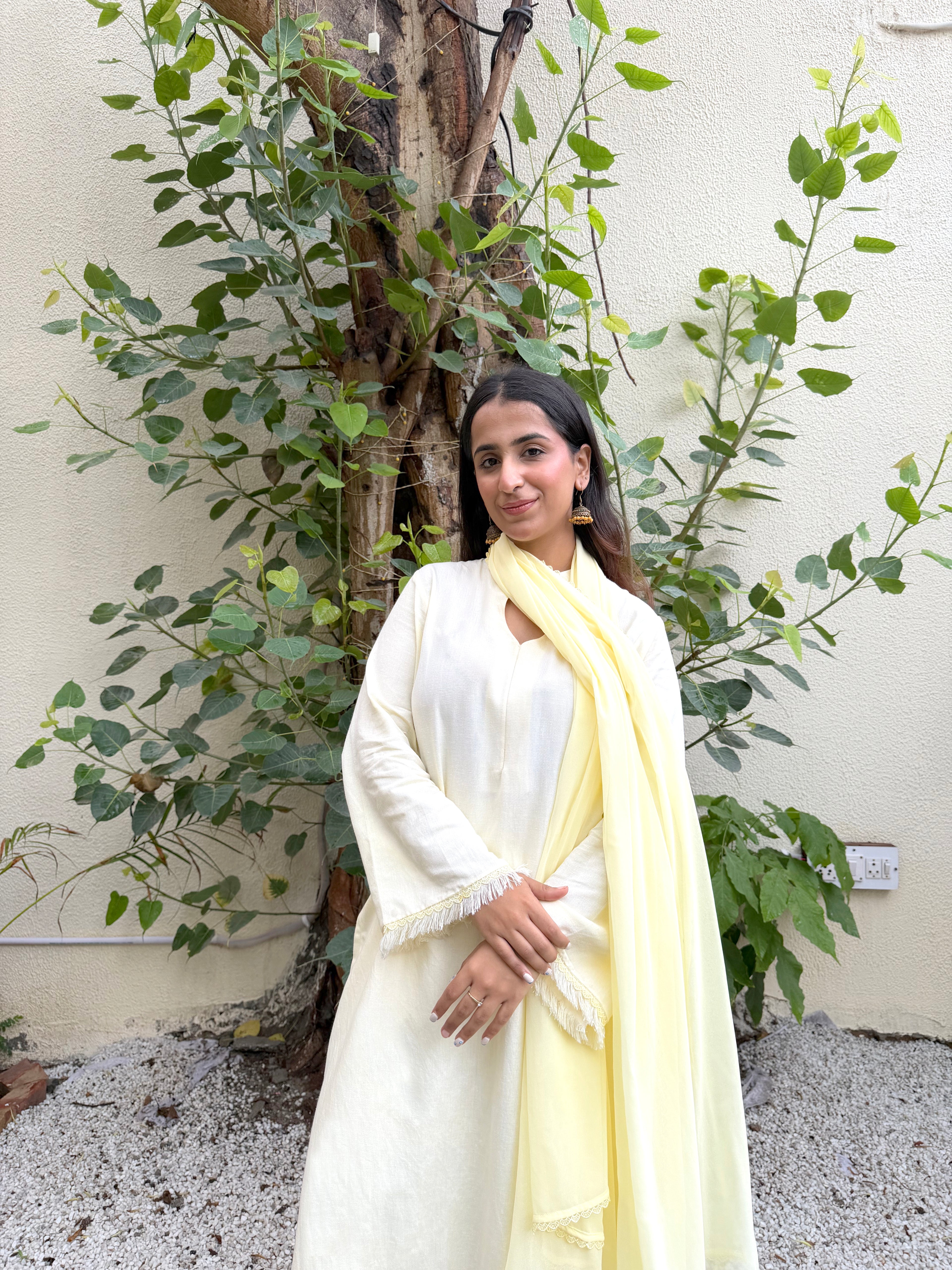 Butter Yellow Suit Set