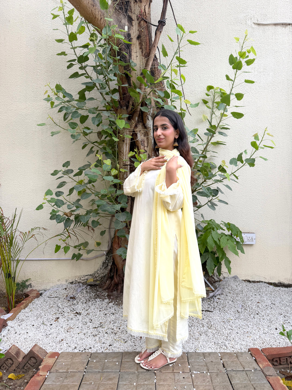 Butter Yellow Suit Set