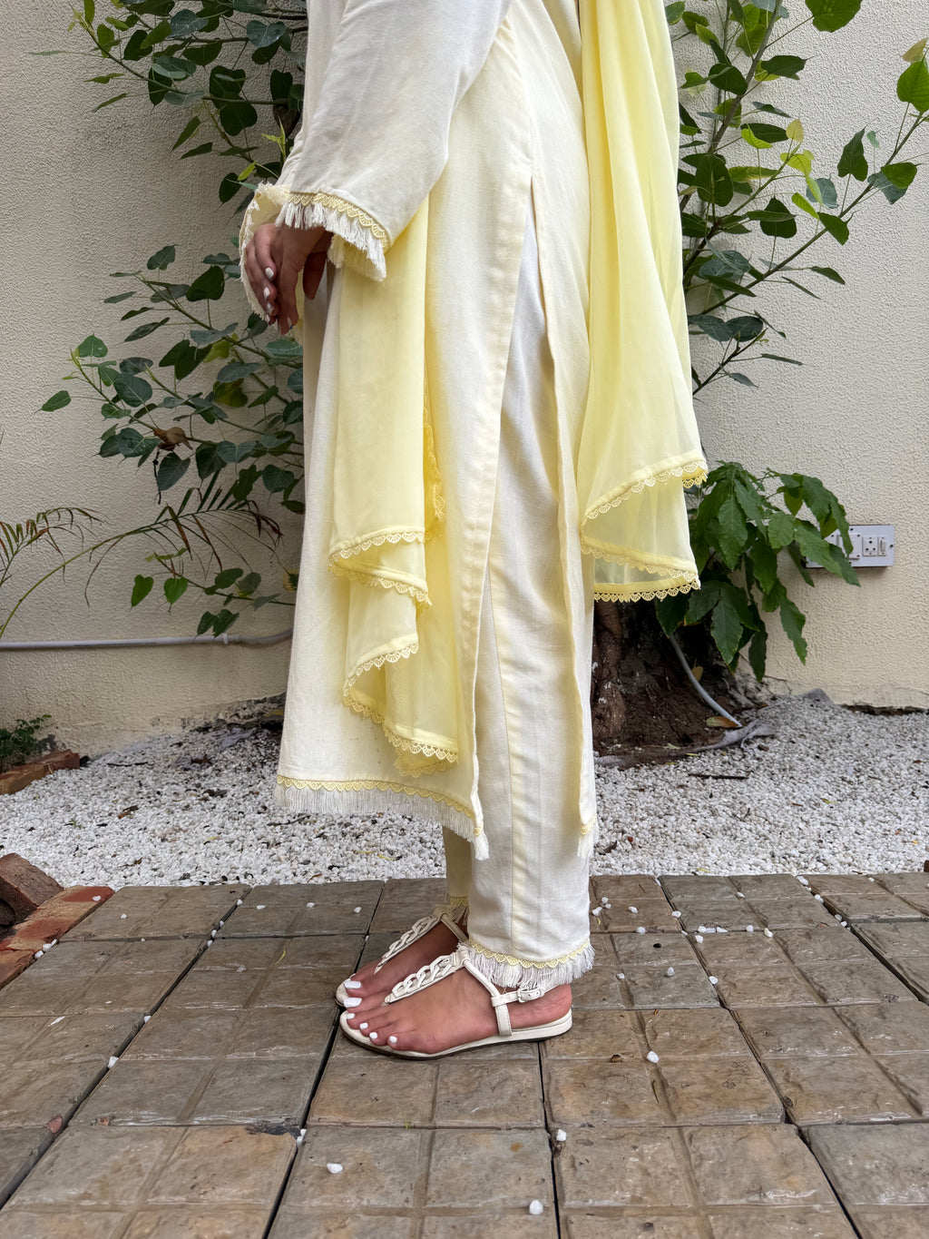 Butter Yellow Suit Set