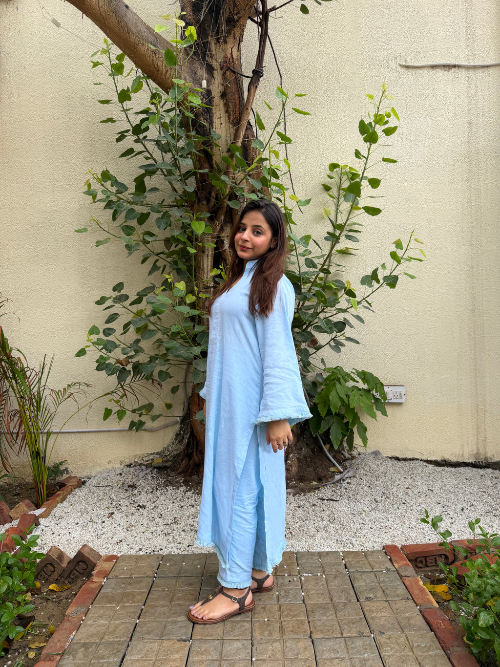 Sky Blue Kurta Set
